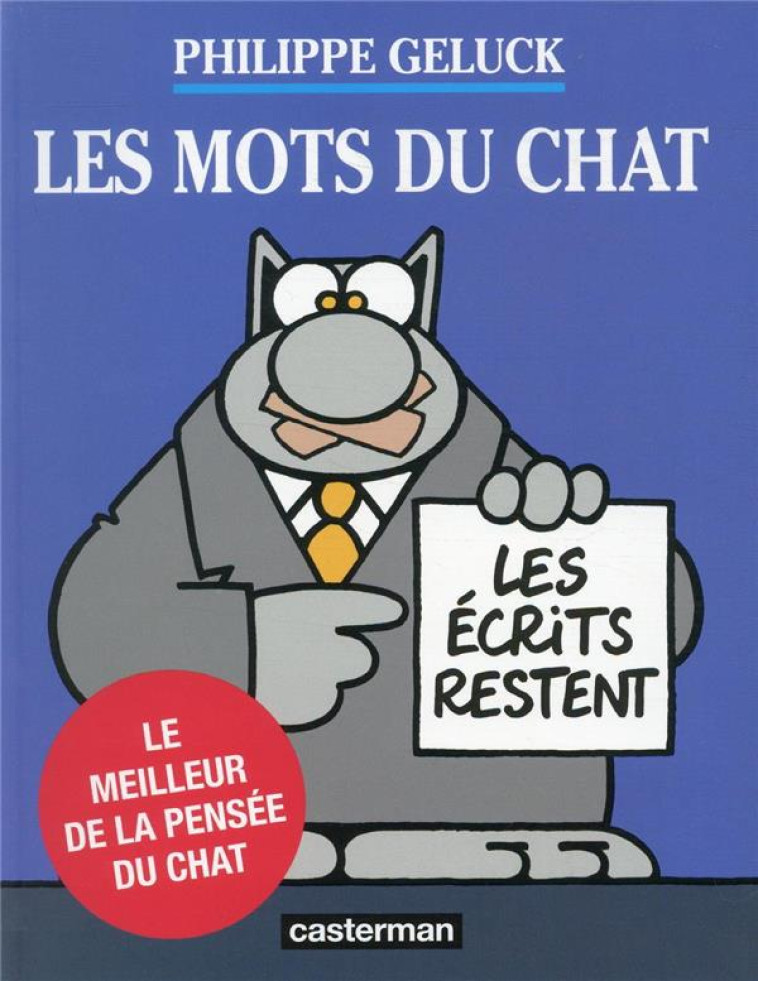 LES MOTS DU CHAT - GELUCK - CASTERMAN