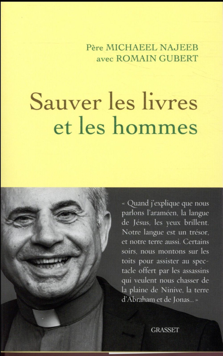 SAUVER LES LIVRES ET LES HOMMES - NAJEEB/GUBERT - GRASSET