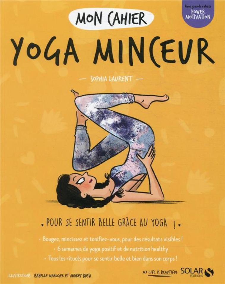 MON CAHIER YOGA MINCEUR - LAURENT/MAROGER - SOLAR