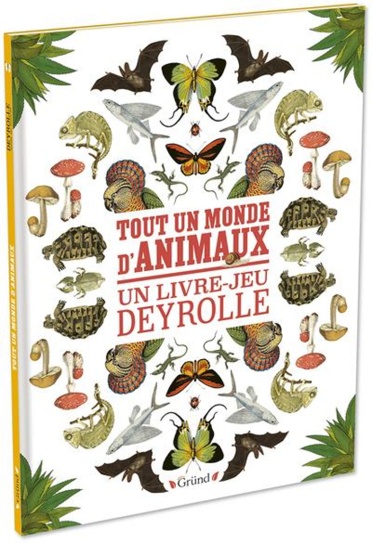 TOUT UN MONDE D'ANIMAUX - UN LIVRE-JEU DEYROLLE - DEYROLLE - GRUND