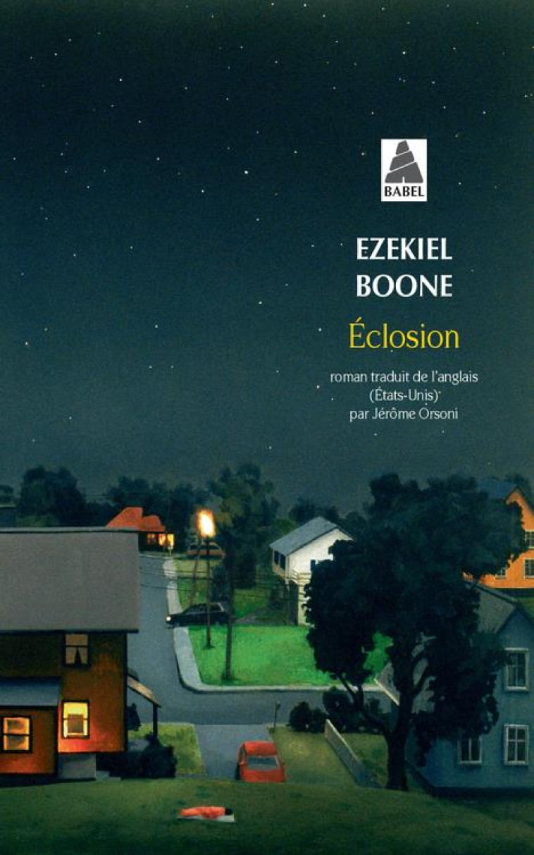 ECLOSION - BOONE EZEKIEL - ACTES SUD