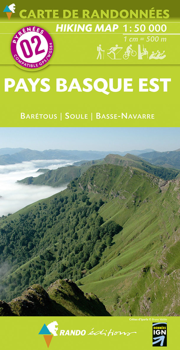 02 PAYS BASQUE EST - BARETOUS SOULE - BASSE-NAVARRE - XXX - RANDO ED DEP