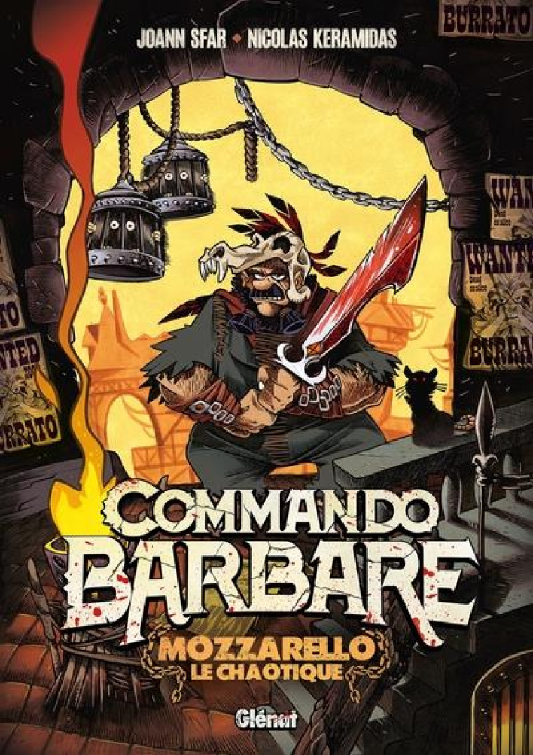 COMMANDO BARBARE, LE ROMAN ILLUSTRE - SFAR/KERAMIDAS - GLENAT