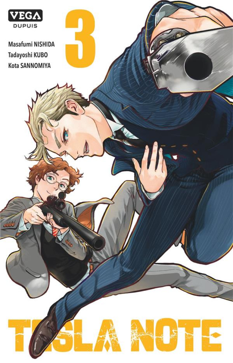 TESLA NOTE - TOME 3 - NISHIDA MASAFUMI - VEGA MANGA