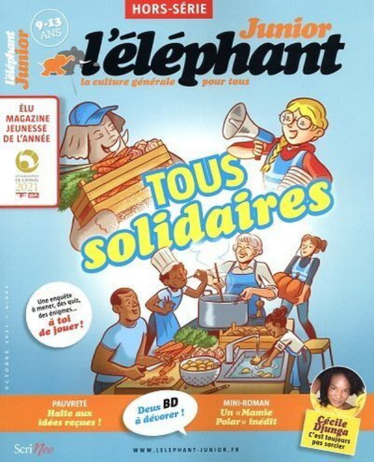 HORS-SERIE ELEPHANT JUNIOR - NUMERO 4 -  Collectif - SCRINEO