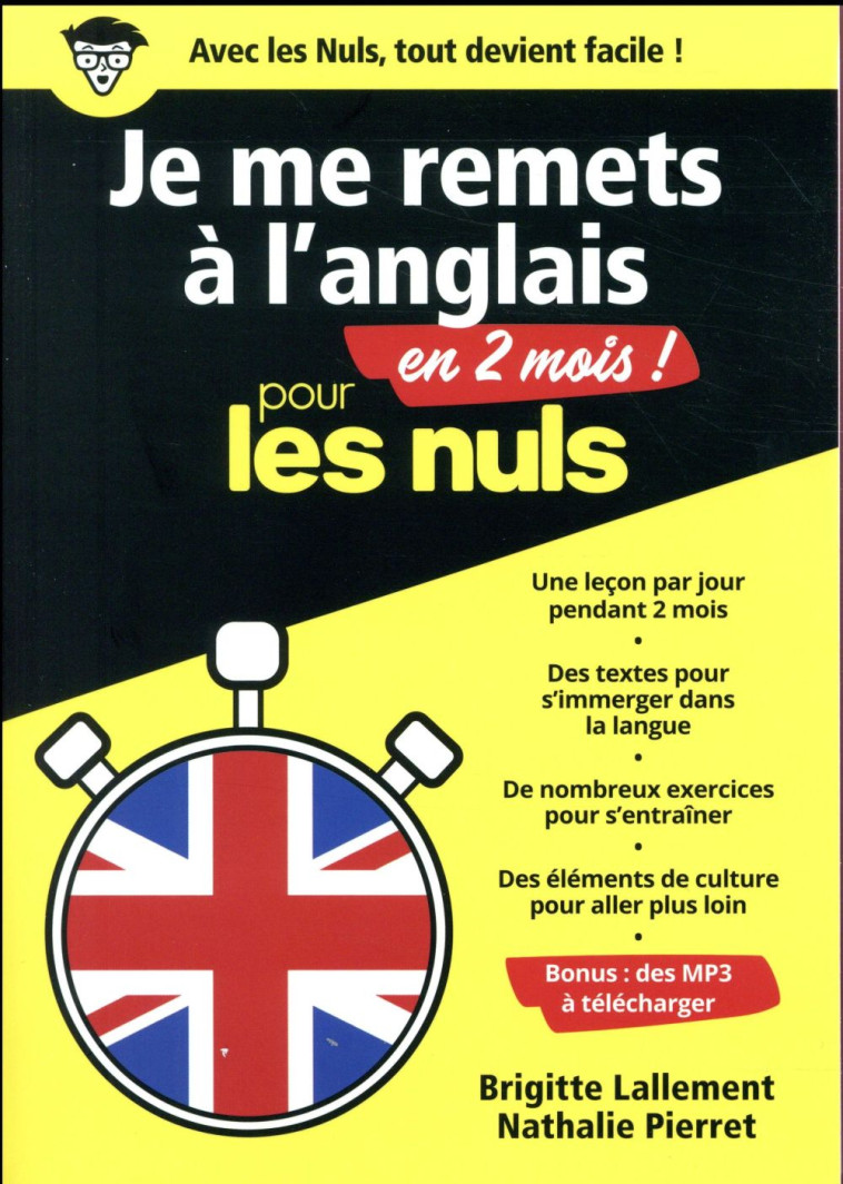 JE ME REMETS A L'ANGLAIS EN 2 MOIS POUR LES NULS - LALLEMENT - First Editions