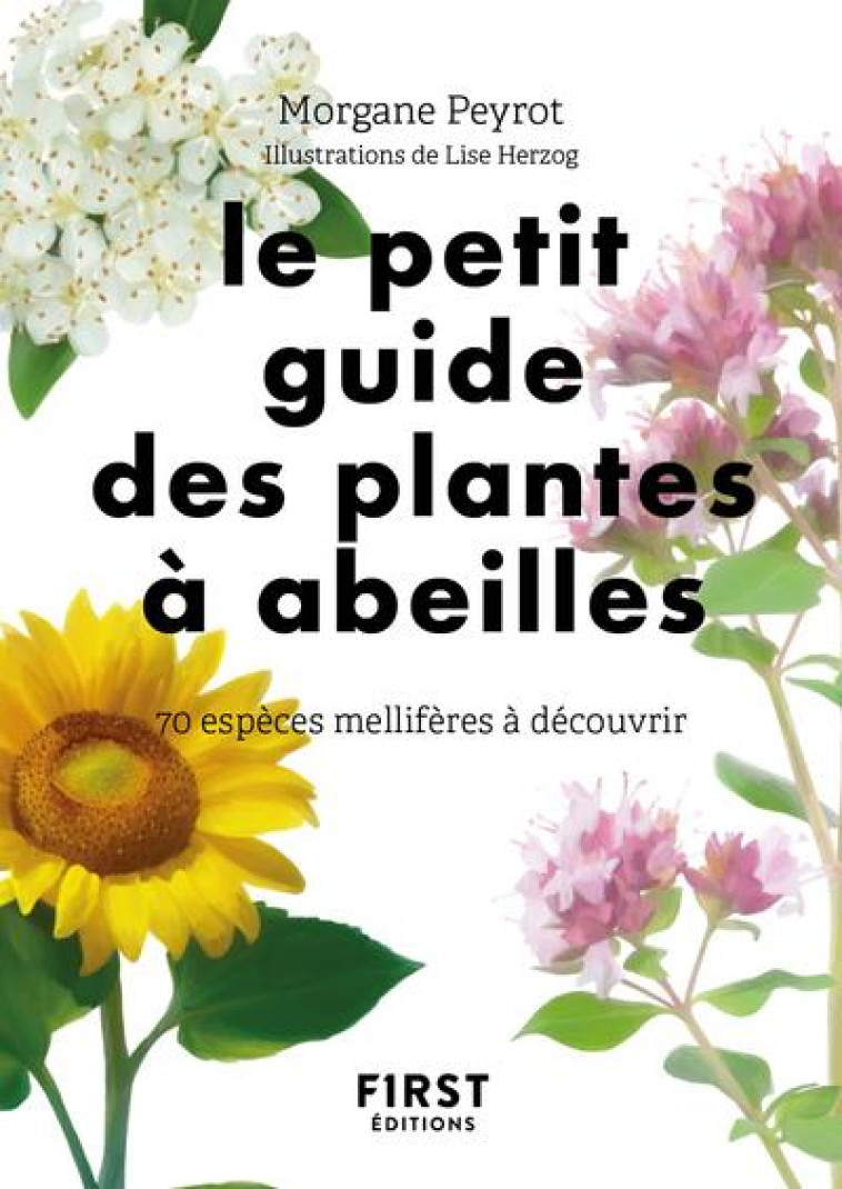 LE PETIT GUIDE DES PLANTES A ABEILLES - 70 ESPECES MELLIFERES A DECOUVRIR - HERZOG/PEYROT - FIRST