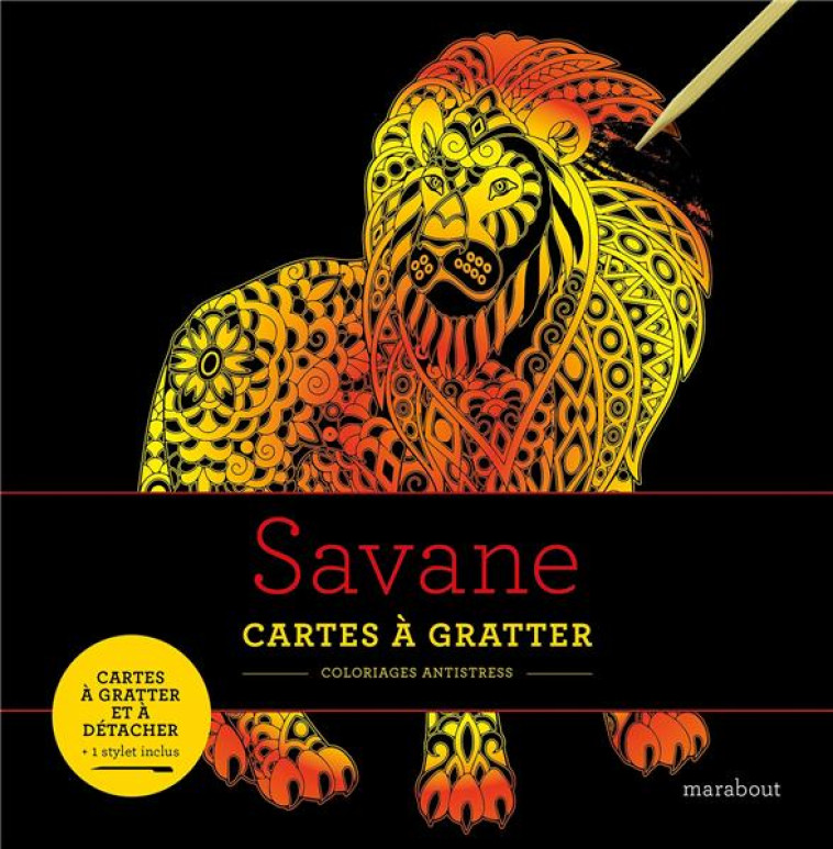 LIVRES A GRATTER : SAVANES - XXX - MARABOUT