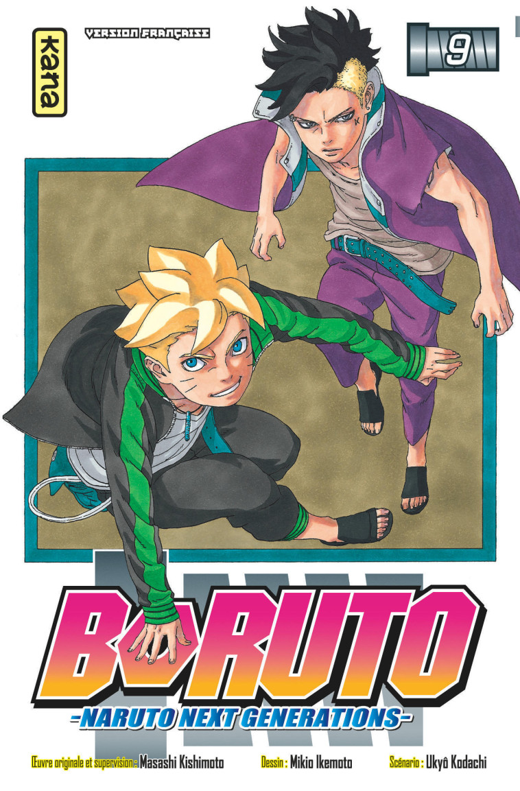 Boruto - Naruto next generations - Tome 9 - Mikio Ikemoto Mikio Ikemoto, Masashi Kishimoto Masashi Kishimoto, Ukyo Kodachi Ukyo Kodachi - KANA