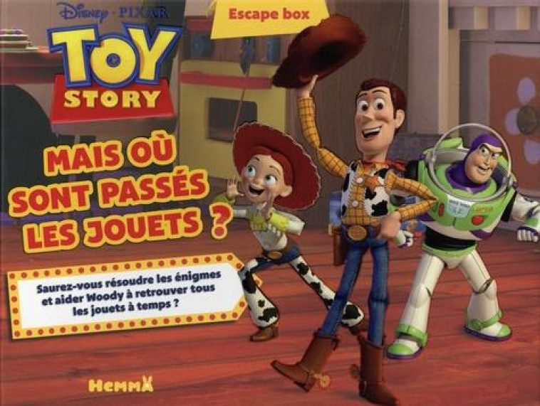 DISNEY TOY STORY ESCAPE BOX - MAIS OU SONT PASSES LES JOUETS ? - COLLECTIF - NC