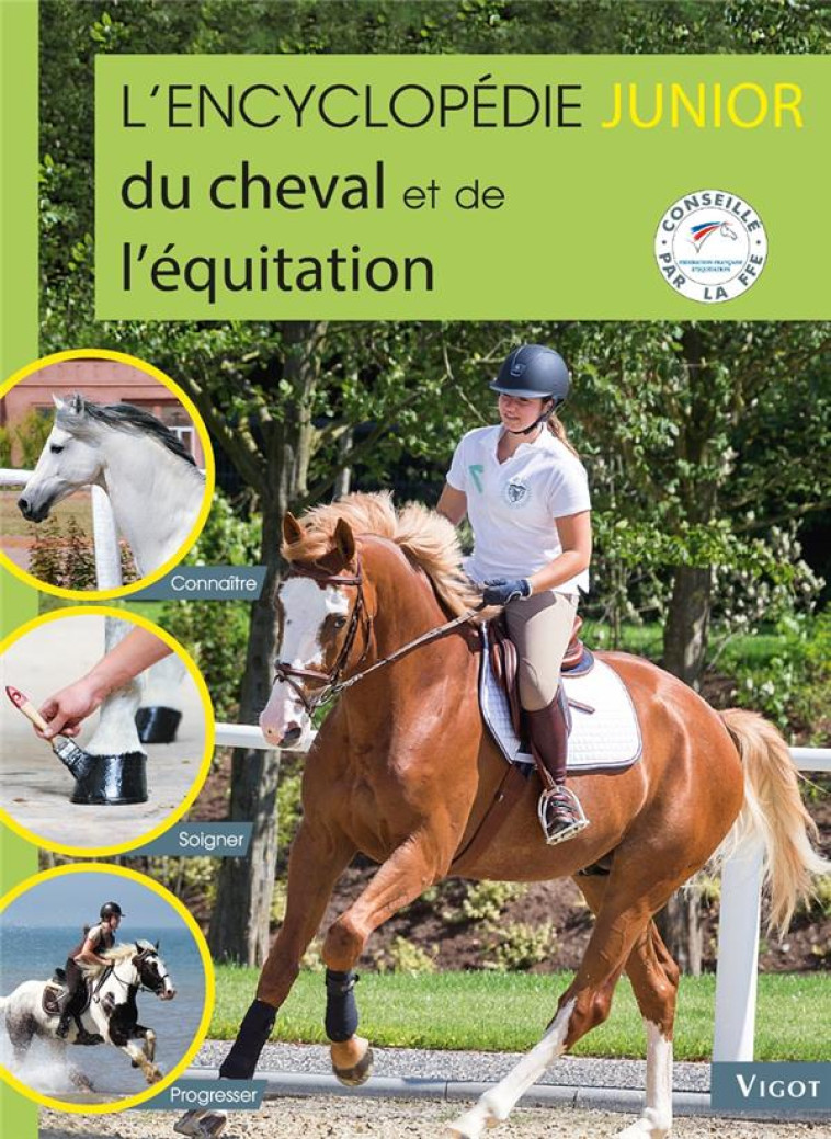 L'ENCYCLOPEDIE JUNIOR DU CHEVAL ET DE L'EQUITATION - HENRY GUILLAUME - VIGOT