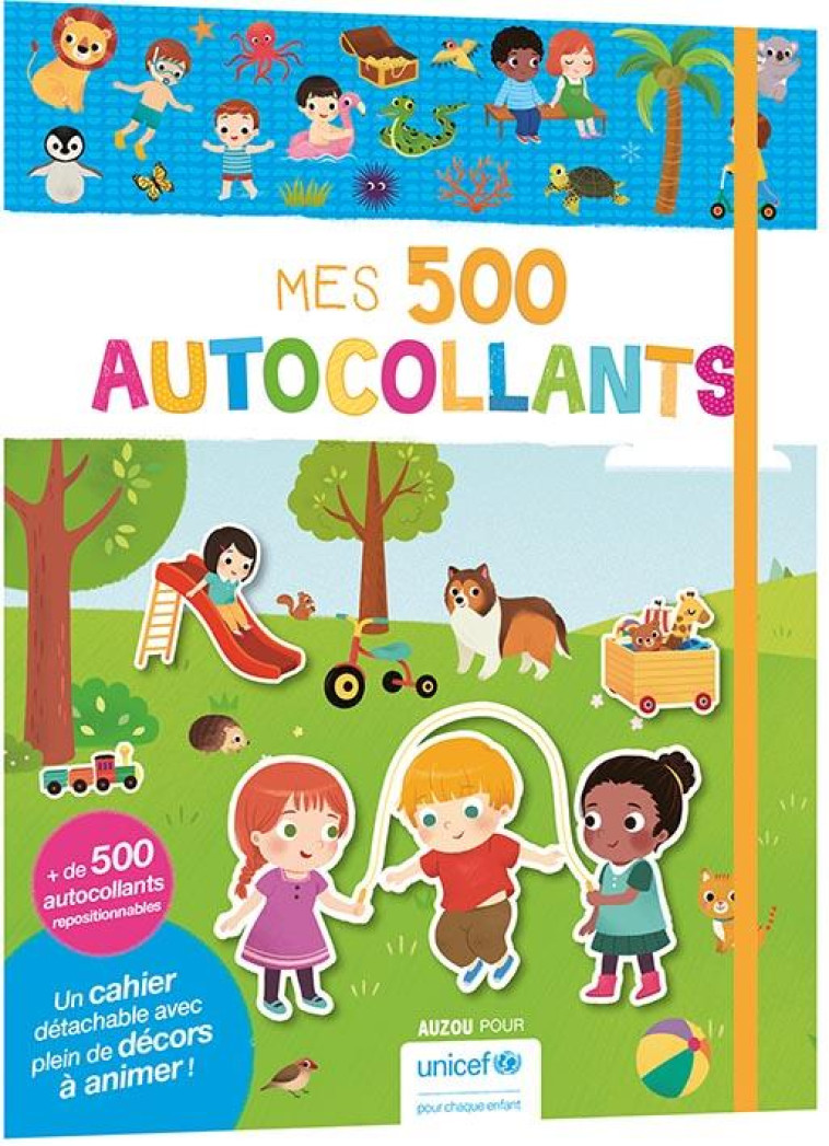 MES 500 AUTOCOLLANTS (AVEC UNICEF) - WU YI-HSUAN - PHILIPPE AUZOU