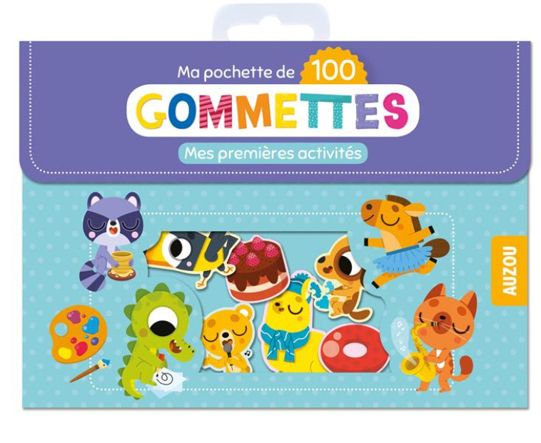 MA POCHETTE DE 100 GOMMETTES - MES PREMIERES ACTIVITES - SORTE MARTA - NC