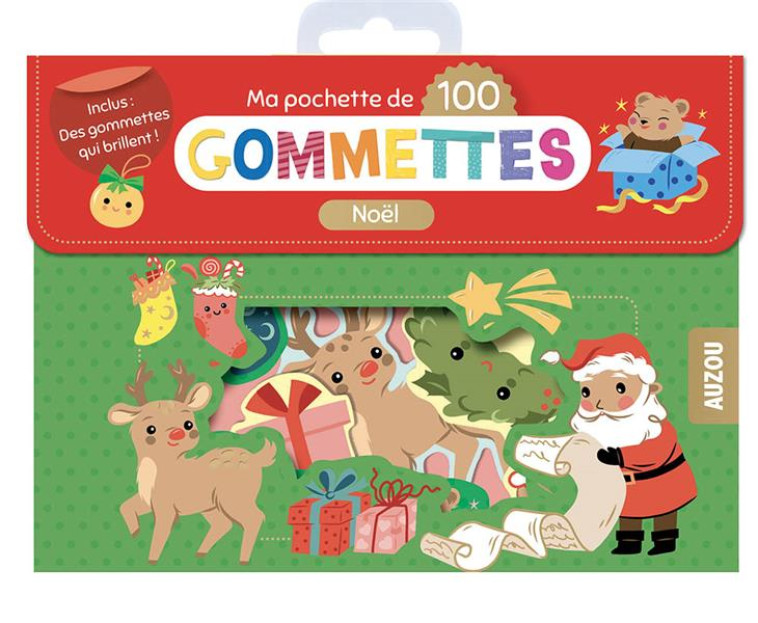 MA POCHETTE DE 100 GOMMETTES NOEL - FALLBERG BORGHILD - NC