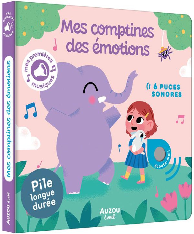 MES COMPTINES DES EMOTIONS - CABROL/BAILEY - PHILIPPE AUZOU