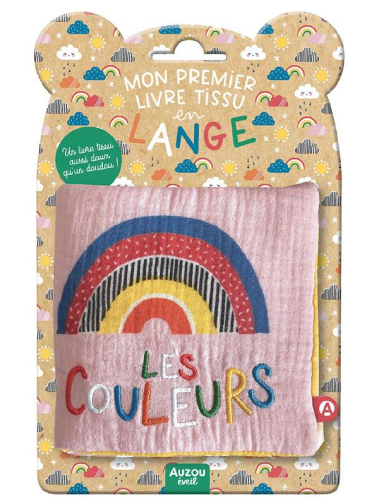 MON PREMIER LIVRE TISSU EN LANGE - LES COULEURS - KENDALL WENDY - PHILIPPE AUZOU