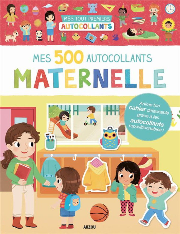 MES 500 AUTOCOLLANTS - MATERNELLE - WU YI-HSUAN - PHILIPPE AUZOU