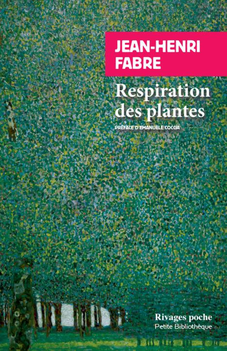 RESPIRATION DES PLANTES - FABRE/COCCIA - Rivages