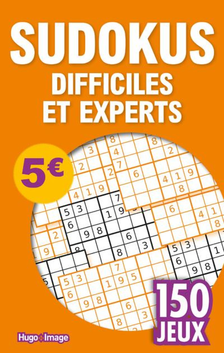 150 JEUX SUDOKUS DIFFICILES ET EXPERTS - COLLECTIF - HUGO JEUNESSE