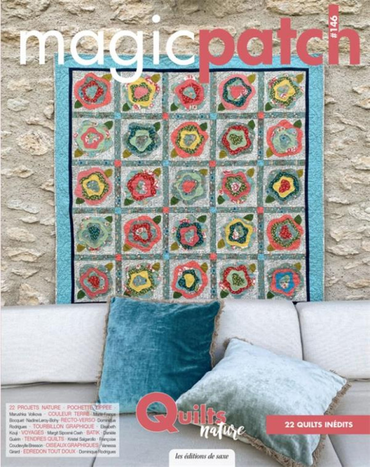 QUILTS NATURE, TOME 156 - UVRE COLLECTIVE - DE SAXE