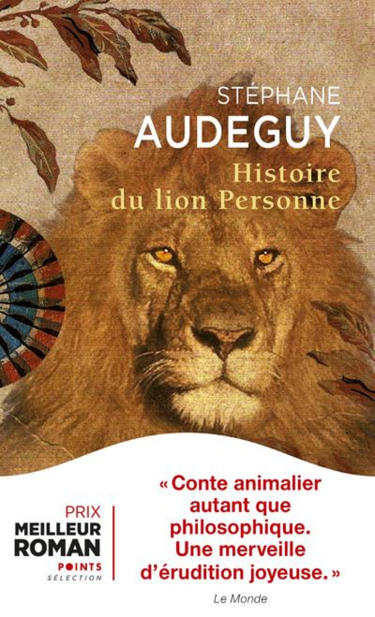 HISTOIRE DU LION PERSONNE - AUDEGUY STEPHANE - Points