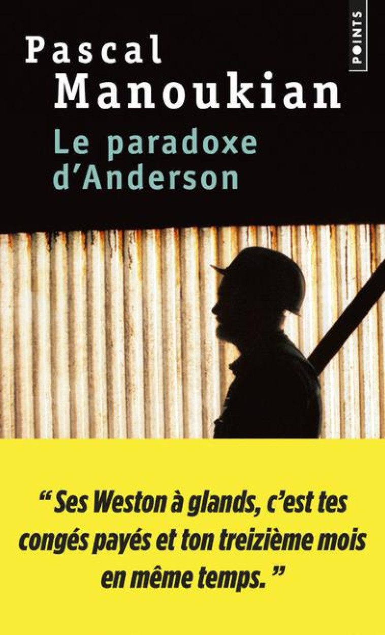 LE PARADOXE D'ANDERSON - MANOUKIAN PASCAL - POINTS