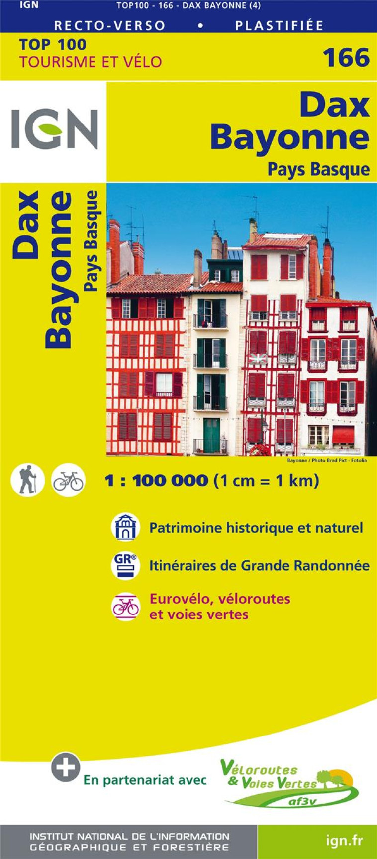 166 - DAX BAYONNE PAYS BASQUE - XXX - MICHELIN