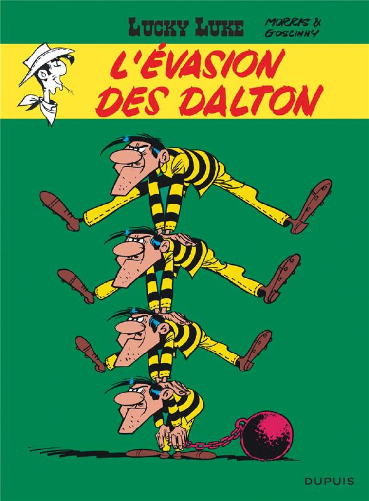 LUCKY LUKE - TOME 15 - L'EVASION DES DALTON - MORRIS/GOSCINNY - DUPUIS