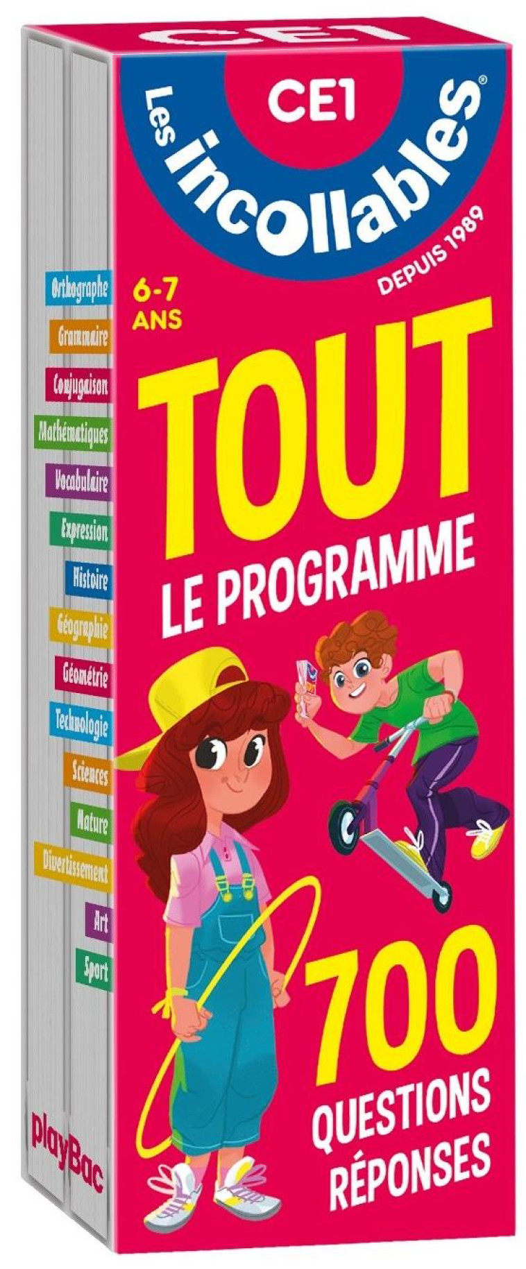 LES INCOLLABLES - TOUT LE PROGRAMME DU CE1 - 7/8 ANS - 700 QUESTIONS REPONSES POUR REVISER EN 2 EVEN - XXX - PRISMA