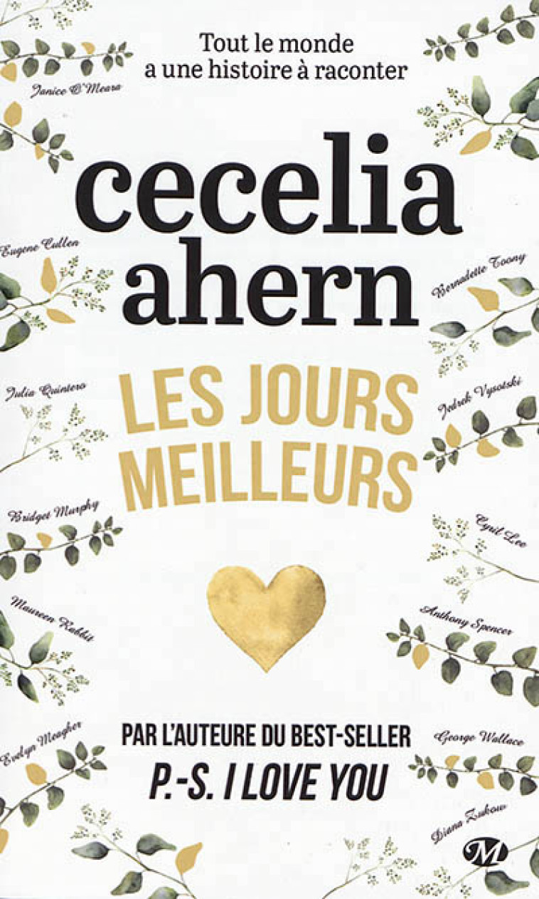 LES JOURS MEILLEURS (PRIX DES LECTRICES 2018) - AHERN CECELIA - MILADY