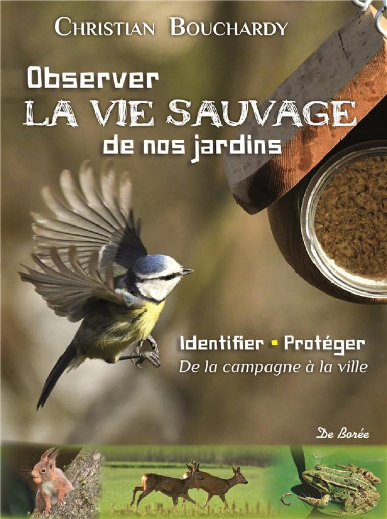 OBSERVER LA VIE SAUVAGE DE NOS JARDINS - BOUCHARDY CHRISTIAN - DE BOREE