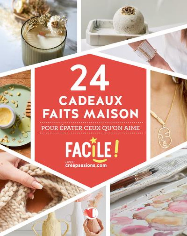 24 CADEAUX FAITS MAISON POUR EPATER CEUX QU'ON AIME - BURIDANS/DECAMP - CREAPASSIONS