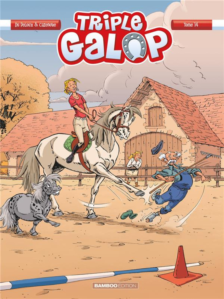 TRIPLE GALOP - TOME 14 - DU PELOUX/CAZENOVE - BAMBOO