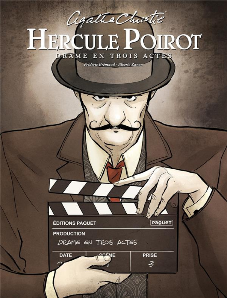 HERCULE POIROT - HISTOIRE COMPLETE - HERCULE POIROT - DRAME EN TROIS ACTES - ZANON/BREMAUD - PAQUET