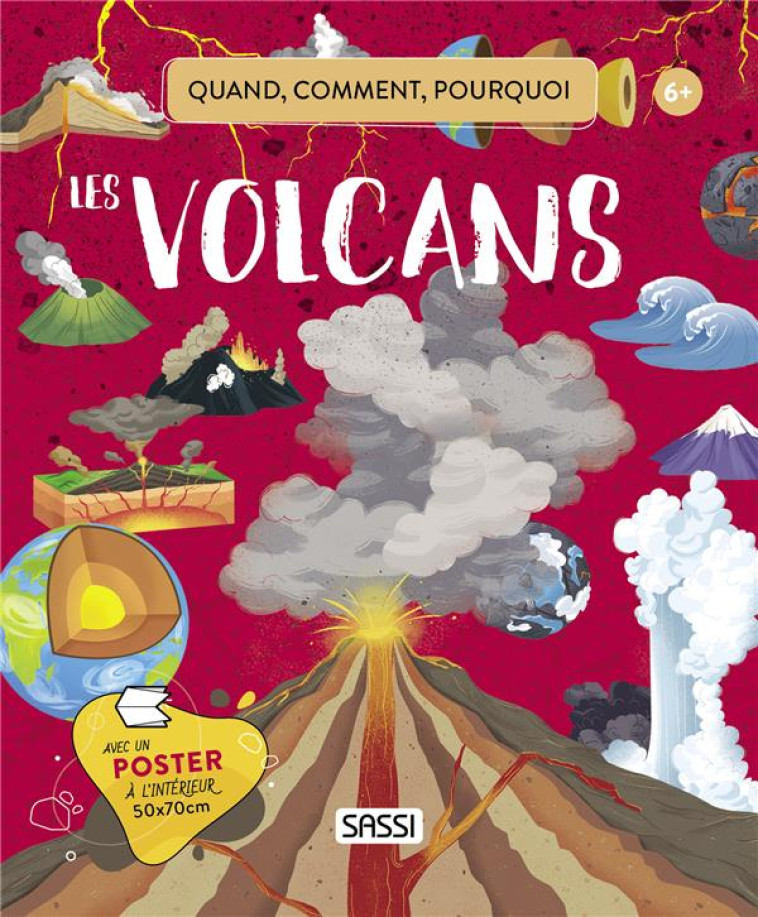 LES VOLCANS - QUAND, COMMENT, POURQUOI - BONAGURO/LORENZI - NC