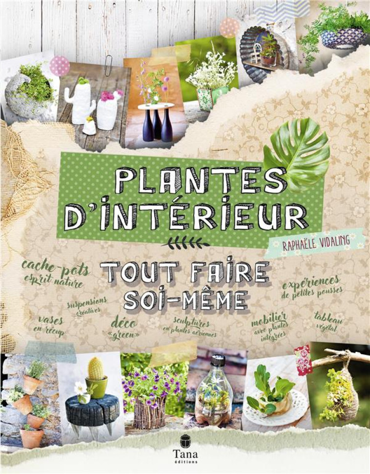 TOUT FAIRE SOI-MEME PLANTES D'INTERIEUR - VIDALING RAPHAELE - TANA