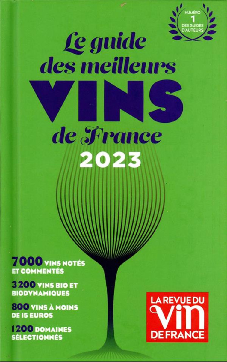 LE GUIDE DES MEILLEURS VINS DE FRANCE 2023 - POUSSIER/CITERNE - MARIE-CLAIRE