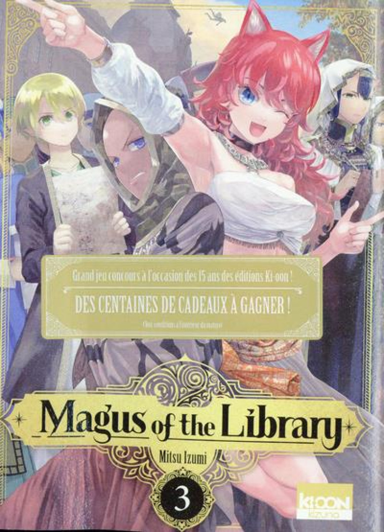 MAGUS OF THE LIBRARY/KIZUNA - MAGUS OF THE LIBRARY T03 - VOL03 - IZUMI MITSU - KI-OON