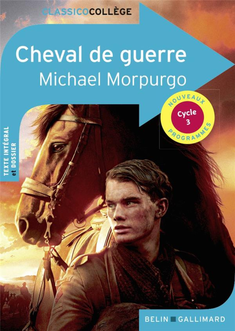 CHEVAL DE GUERRE - MICHAEL MORPURGO - MOREAU CATHERINE - BELIN