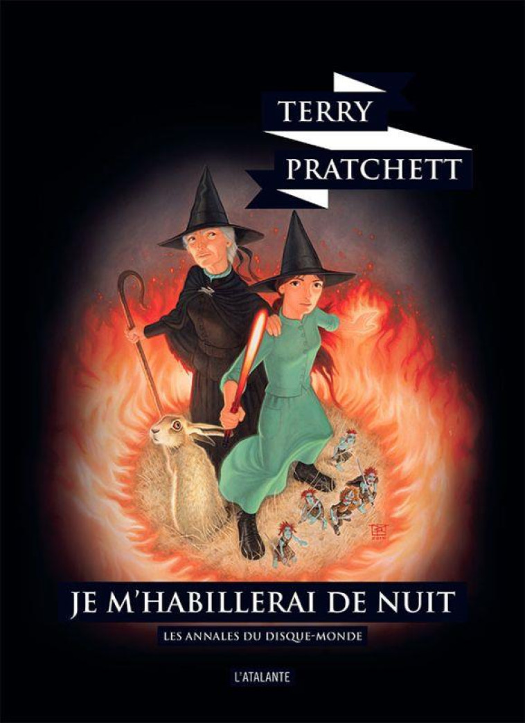 JE M'HABILLERAI DE NUIT NED - LES ANNALES DU DISQUE-MONDE - PRATCHETT TERRY - ATALANTE