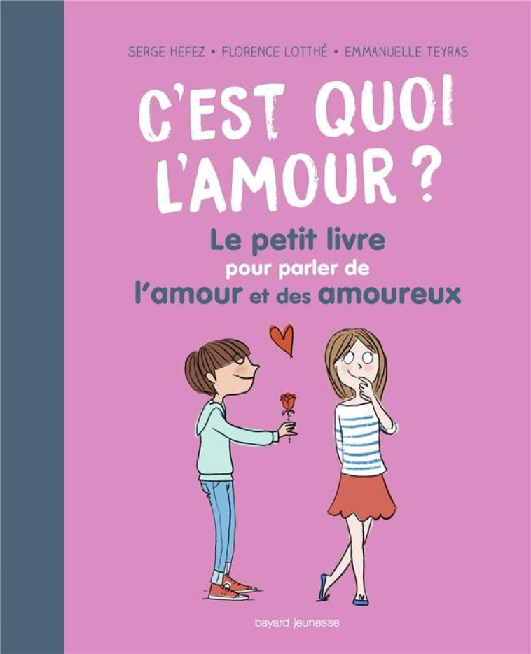 C'EST QUOI L'AMOUR ? LE PETIT LIVRE POUR PARLER DE L'AMOUR ET DES AMOUREUX - HEFEZ/LOTTHE-GLASER - BAYARD JEUNESSE