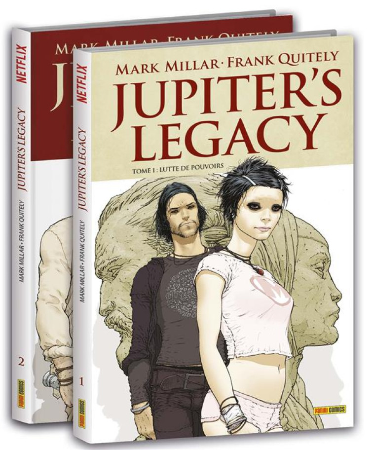 JUPITER'S LEGACY - PACK DECOUVERTE T01 & T02 - MILLAR/QUITELY - PANINI