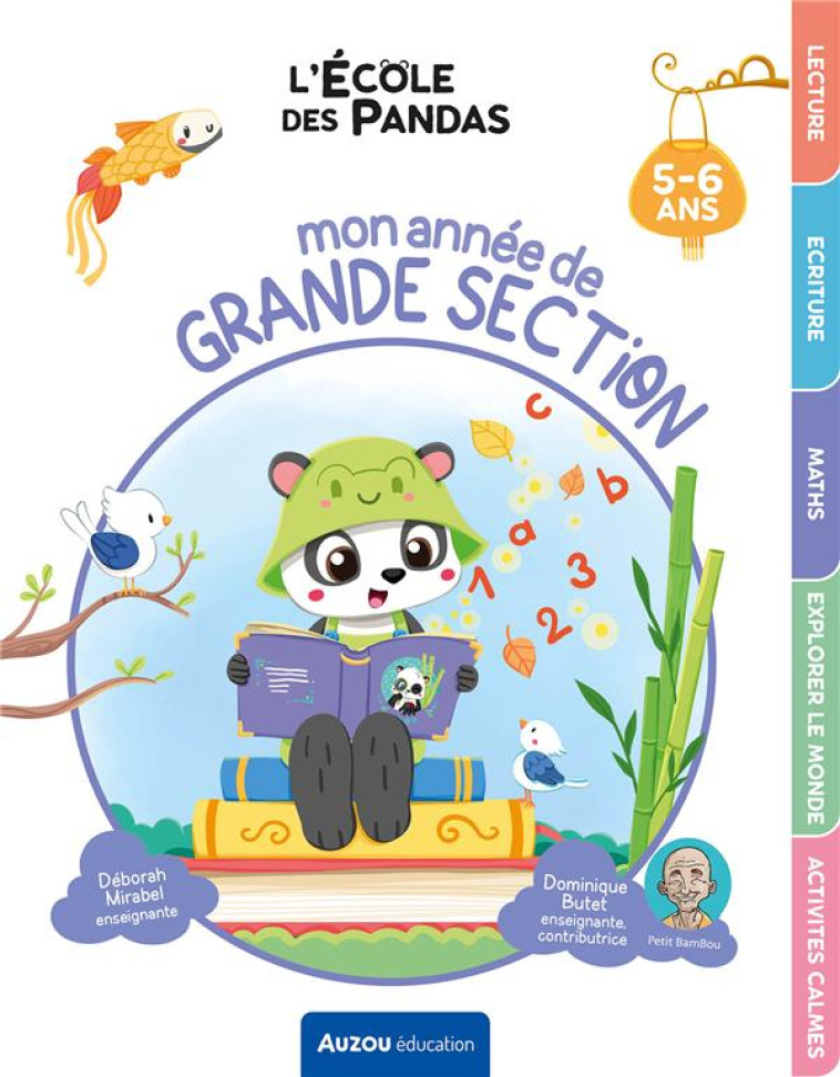 L'ECOLE DES PANDAS - MON ANNEE DE GRANDE SECTION - BUTET/MIRABEL - PHILIPPE AUZOU