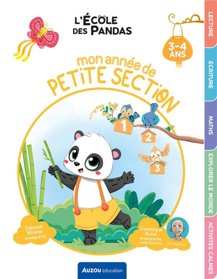 L'ECOLE DES PANDAS - MON ANNEE DE PETITE SECTION - BUTET/MIRABEL - PHILIPPE AUZOU