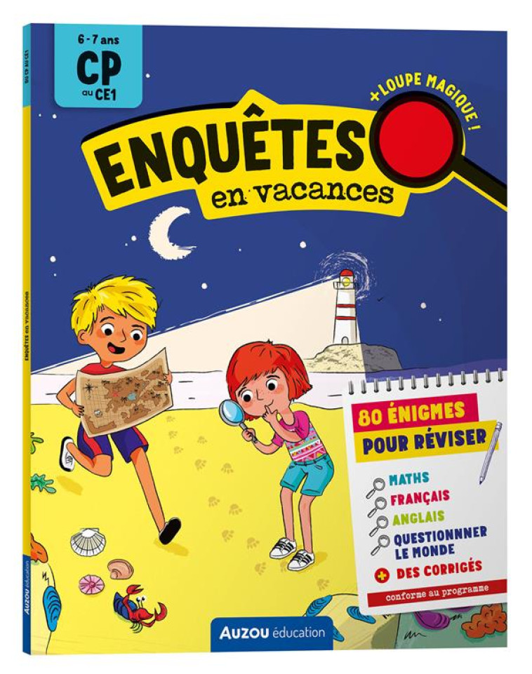 ENQUETES EN VACANCES - DU CP AU CE1 - TURQUOIS ALICE - PHILIPPE AUZOU