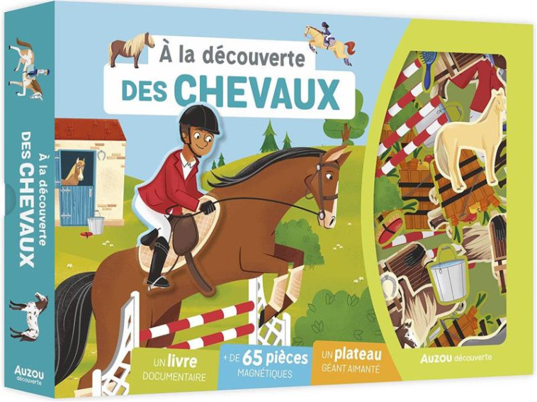 A LA DECOUVERTE DES CHEVAUX - AUBERT/CERATO - PHILIPPE AUZOU