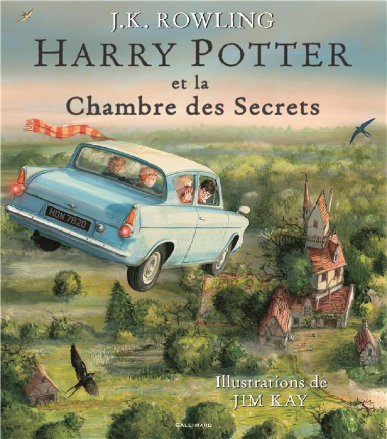 HARRY POTTER - II - HARRY POTTER ET LA CHAMBRE DES SECRETS - ROWLING/KAY - Gallimard-Jeunesse