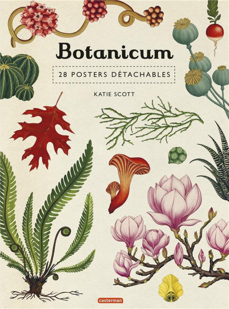 BOTANICUM - 28 POSTERS DETACHABLES - SCOTT - NC