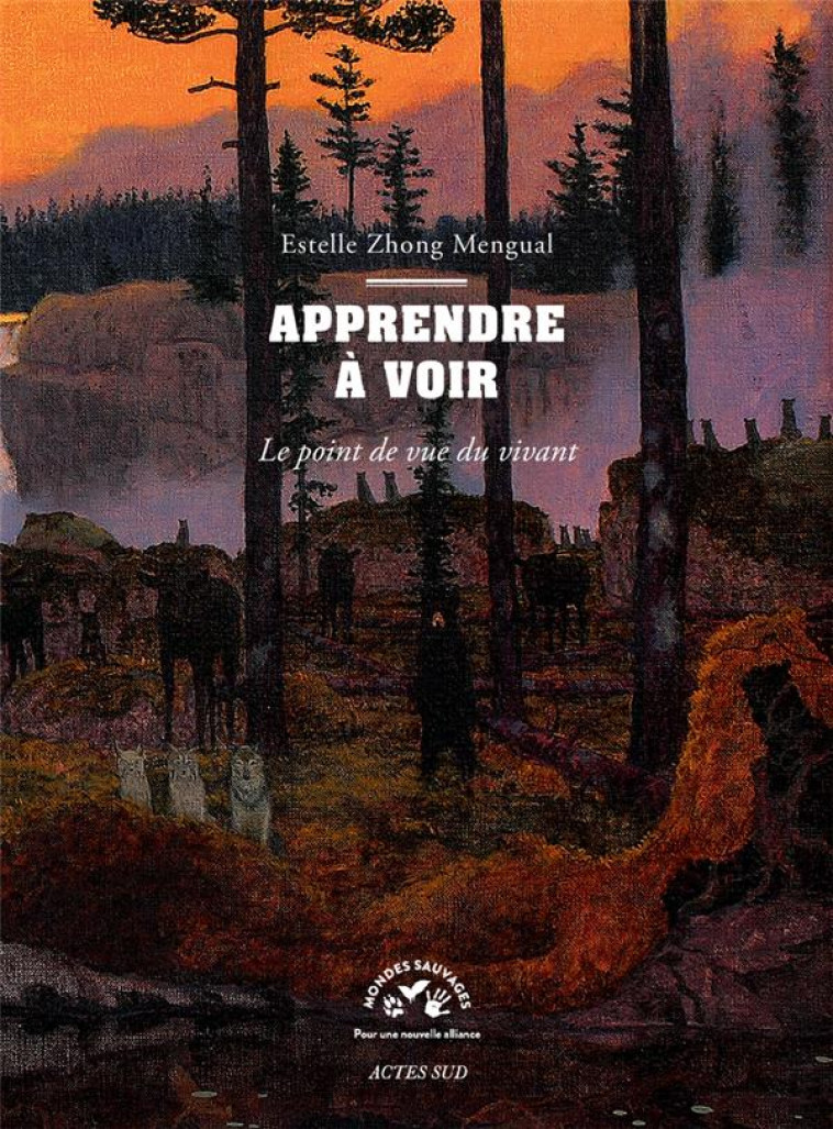 APPRENDRE A VOIR - LE POINT DE VUE DU VIVANT - ZHONG MENGUAL E. - ACTES SUD