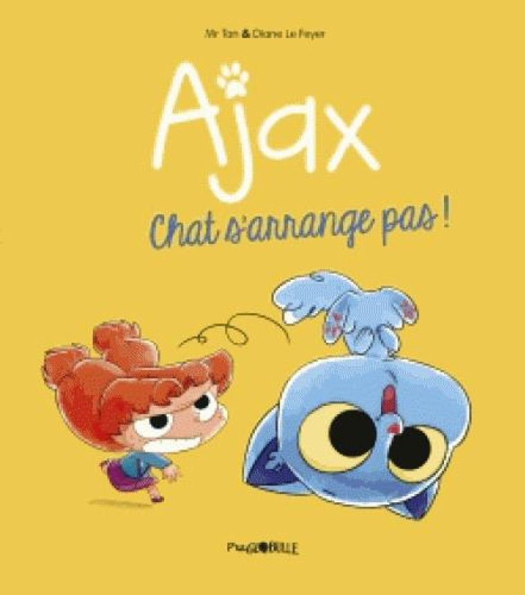 BD AJAX, TOME 02 - CHAT S'ARRANGE PAS ! - MR TAN/LE FEYER - TOURBILLON